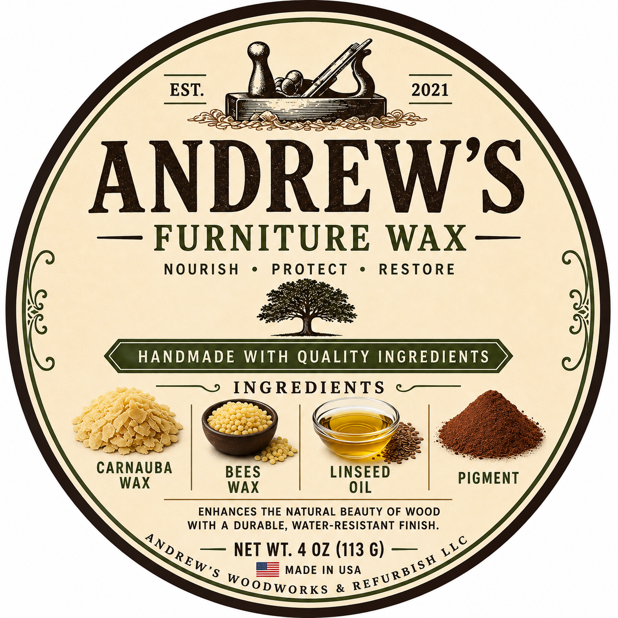 Andrew's Furniture Wax