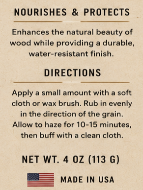 Andrew's Furniture Wax